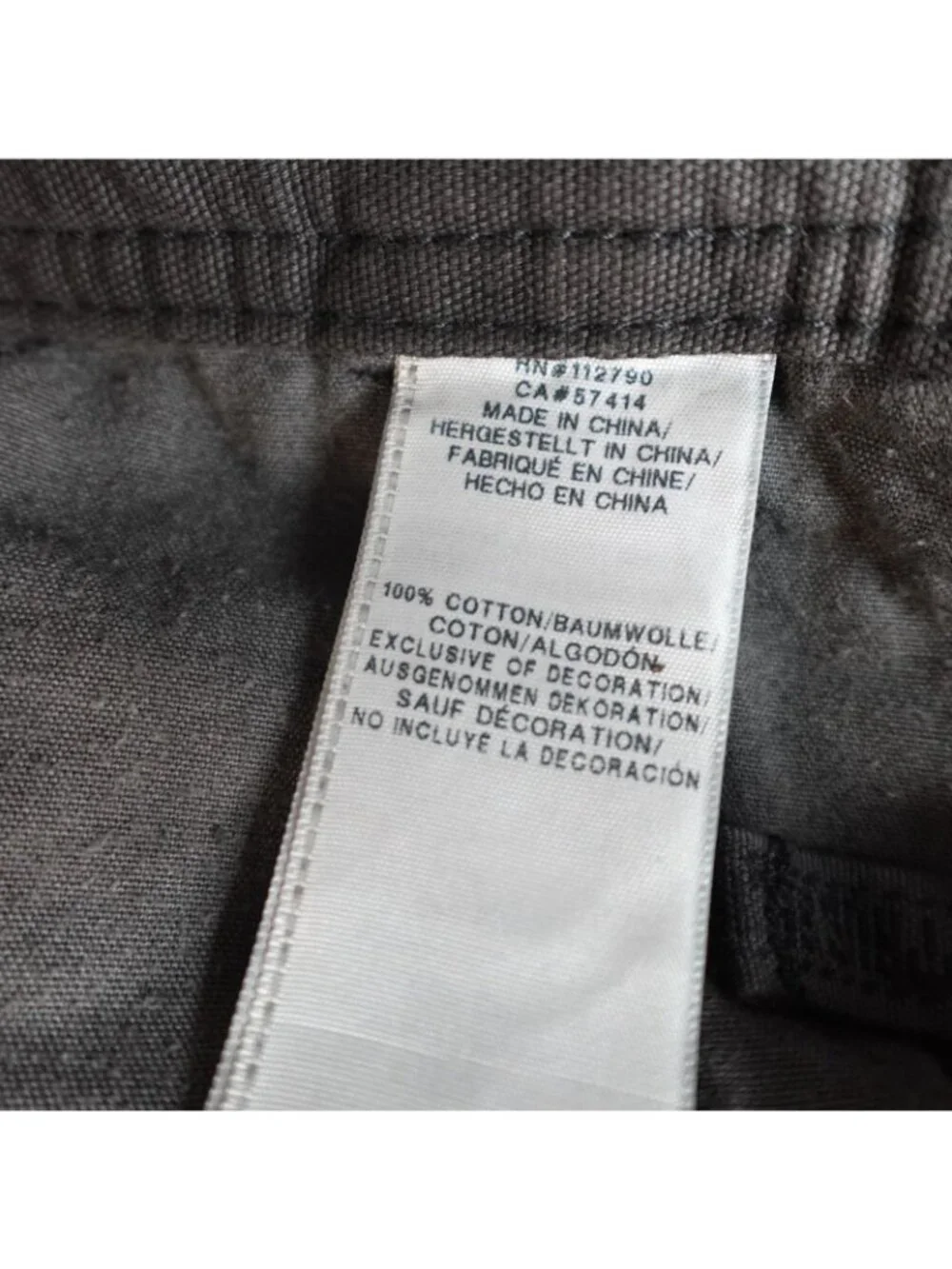 True Religion Mens Shorts 36 Black Solid Cargo Drawstring